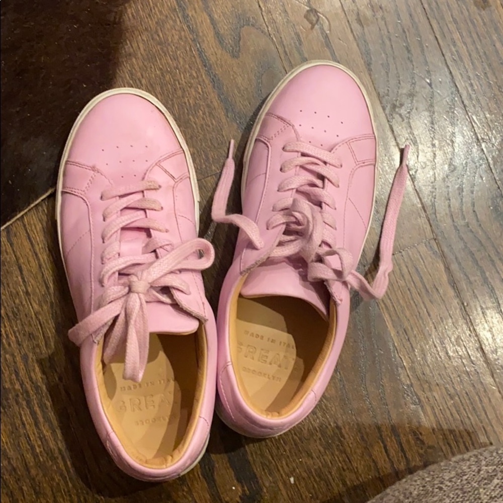Greats pink sneakers